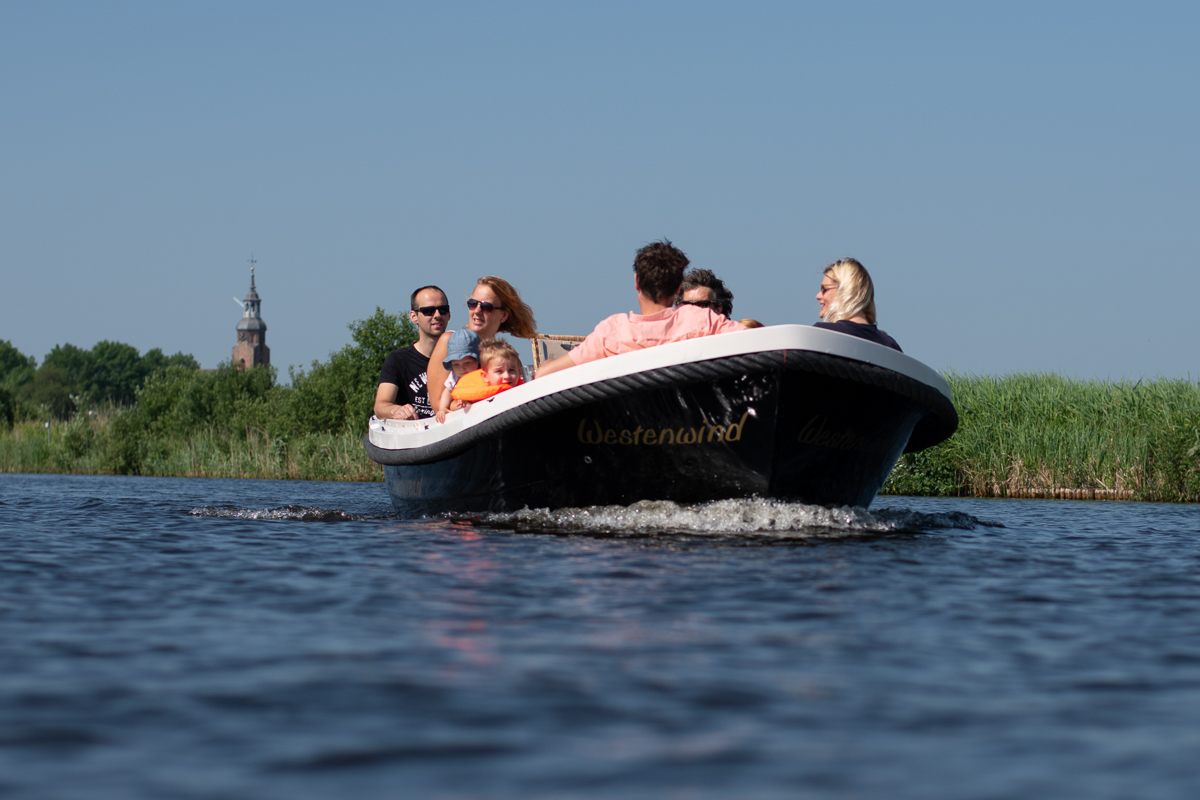 Elektrosloep van Sloepvaren.nl in Blokzijl